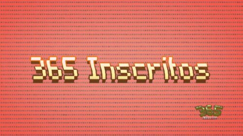 Imagem de capa de 365 Inscritos + sorteio de um game :D
