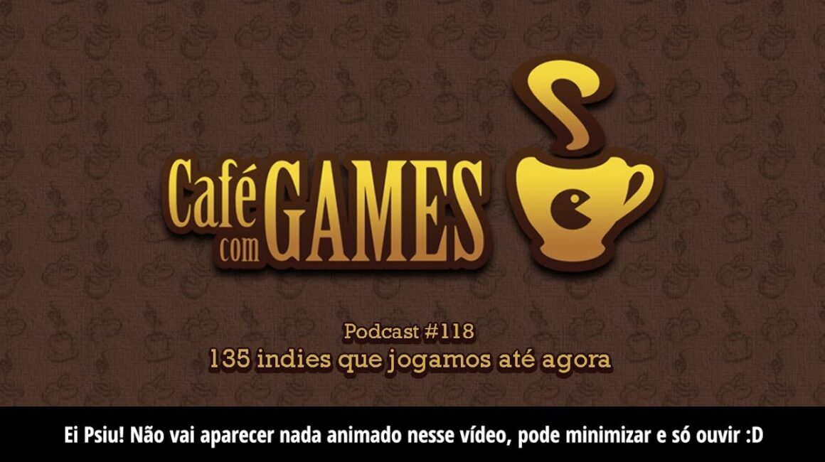Imagem de capa de News: Conheça o Café com Games – Podcast sobre o 365 Indies – 21/02/14