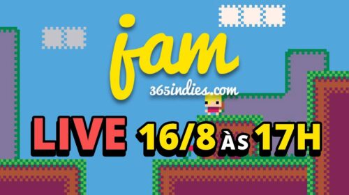 Imagem de capa de Vamos fazer um jogo! LIVE Hoje (16/8) às 17h! [JAM]