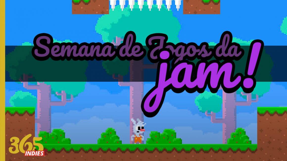 Imagem de capa de Vídeos diários de jogos da JAM! – 1 semana