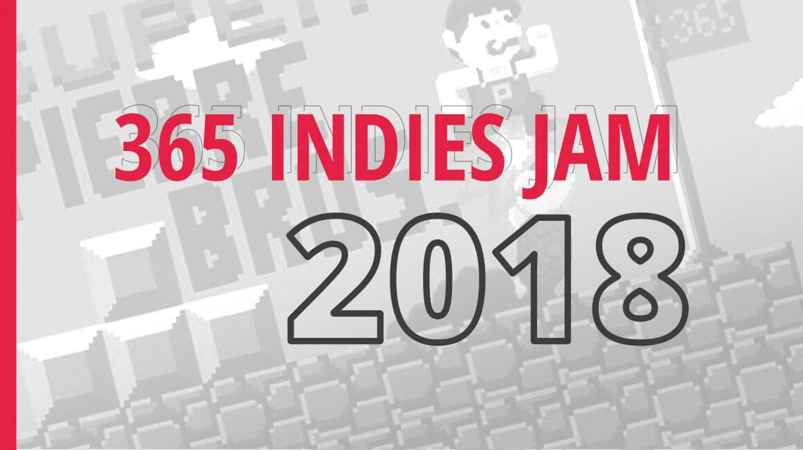 Imagem de capa de 365 Indies Jam 2018 – 17 a 26 de novembro!