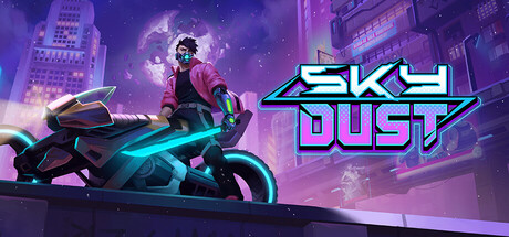 Arte de capa oficial de Sky Dust, da Orbit Studio
