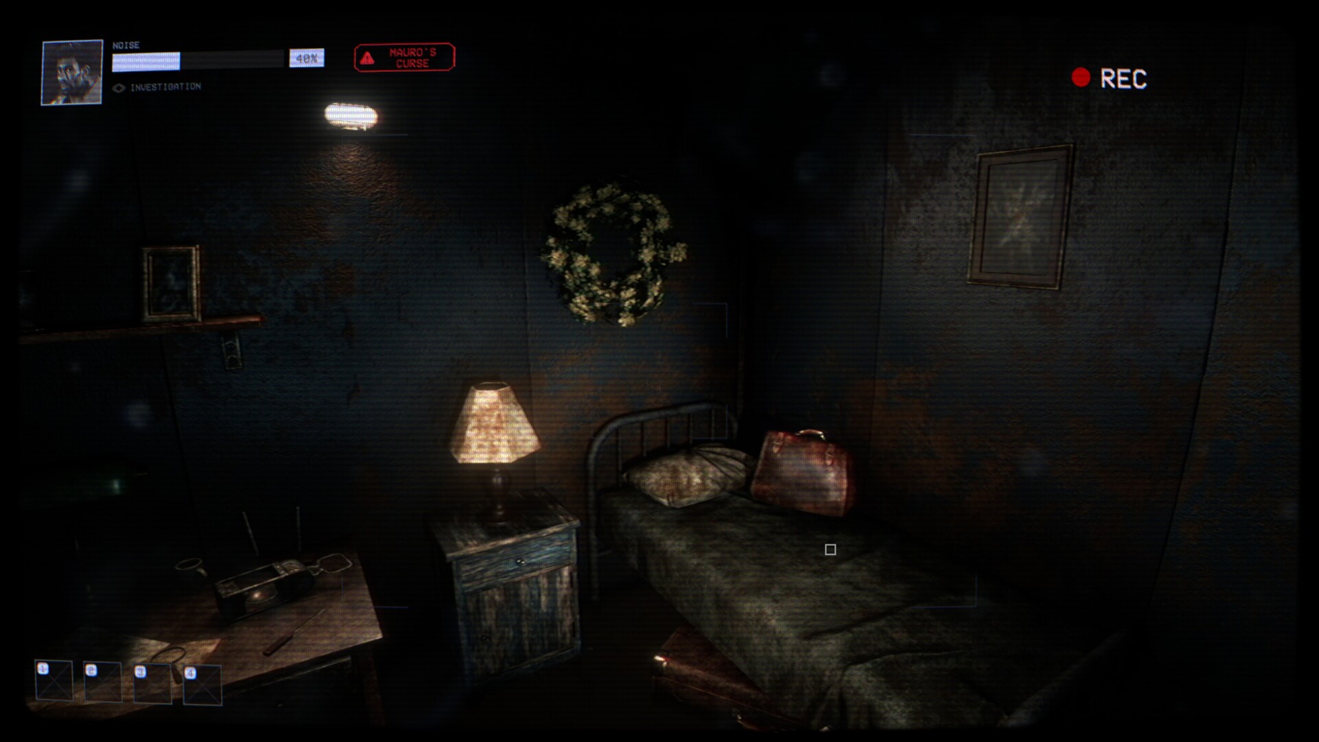 Screenshot oficial de gameplay de Drowned Lake, da página da Steam