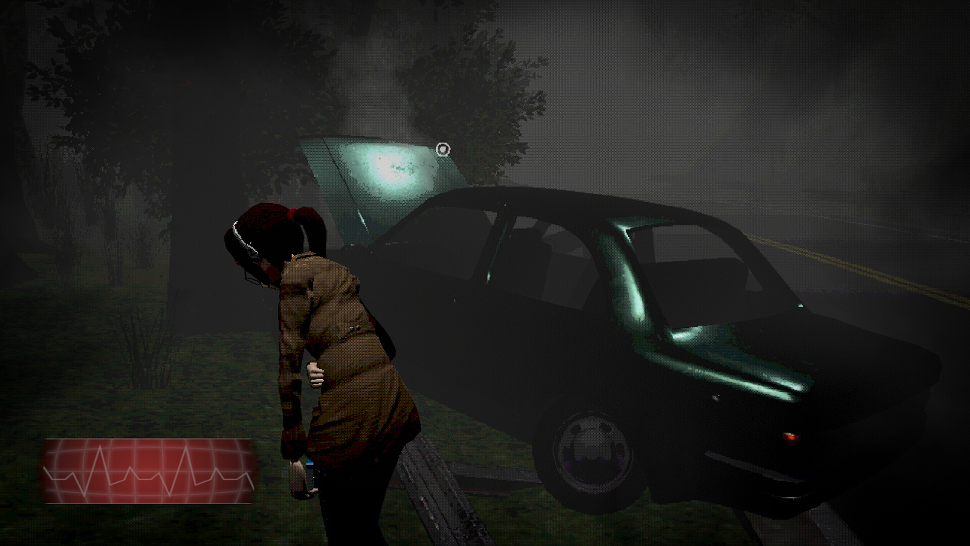 Screenshot oficial de gameplay de Ivayami: Berço da Névoa, da página da Steam