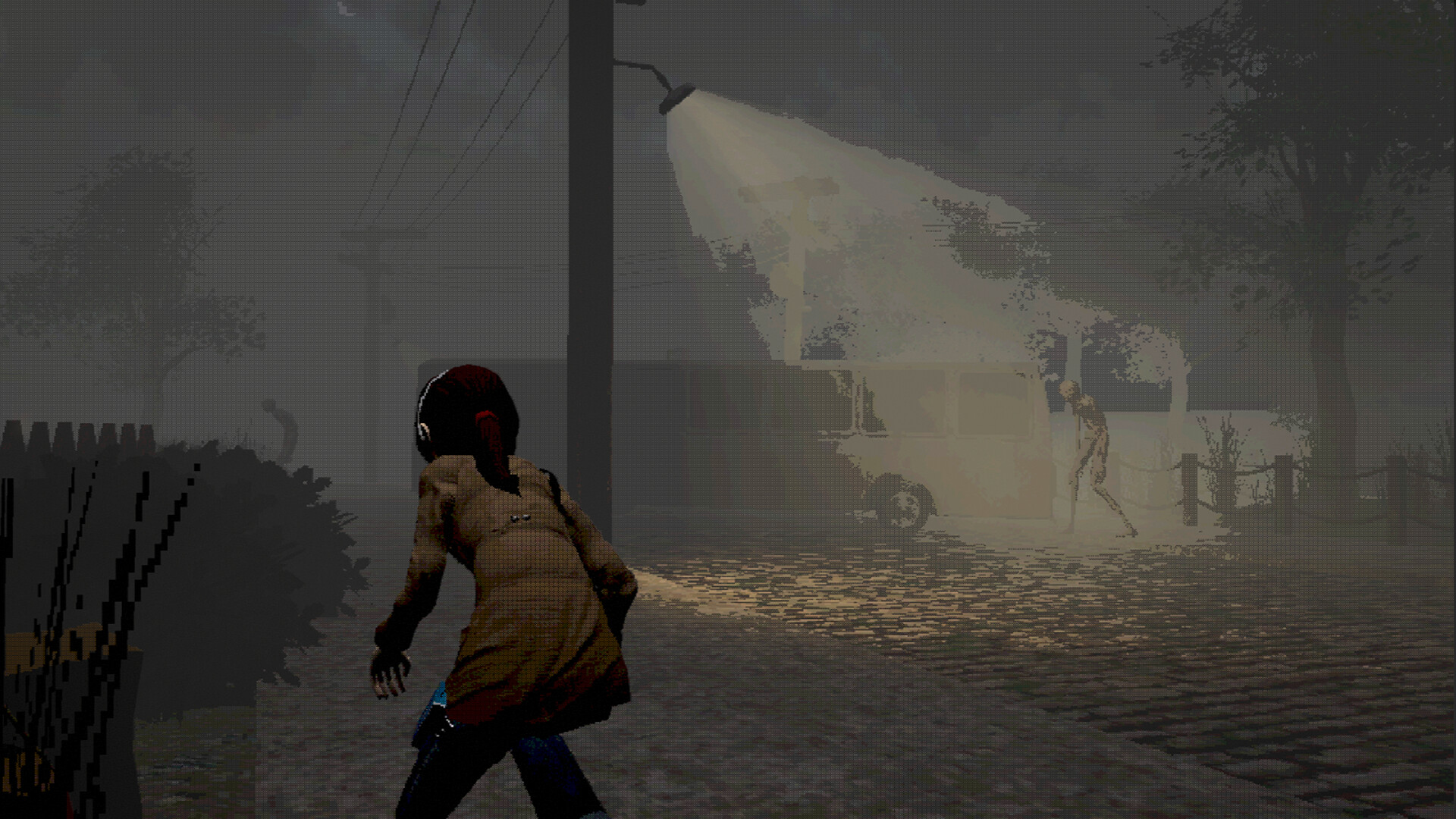 Screenshot oficial de gameplay de Ivayami: Berço da Névoa, da página da Steam