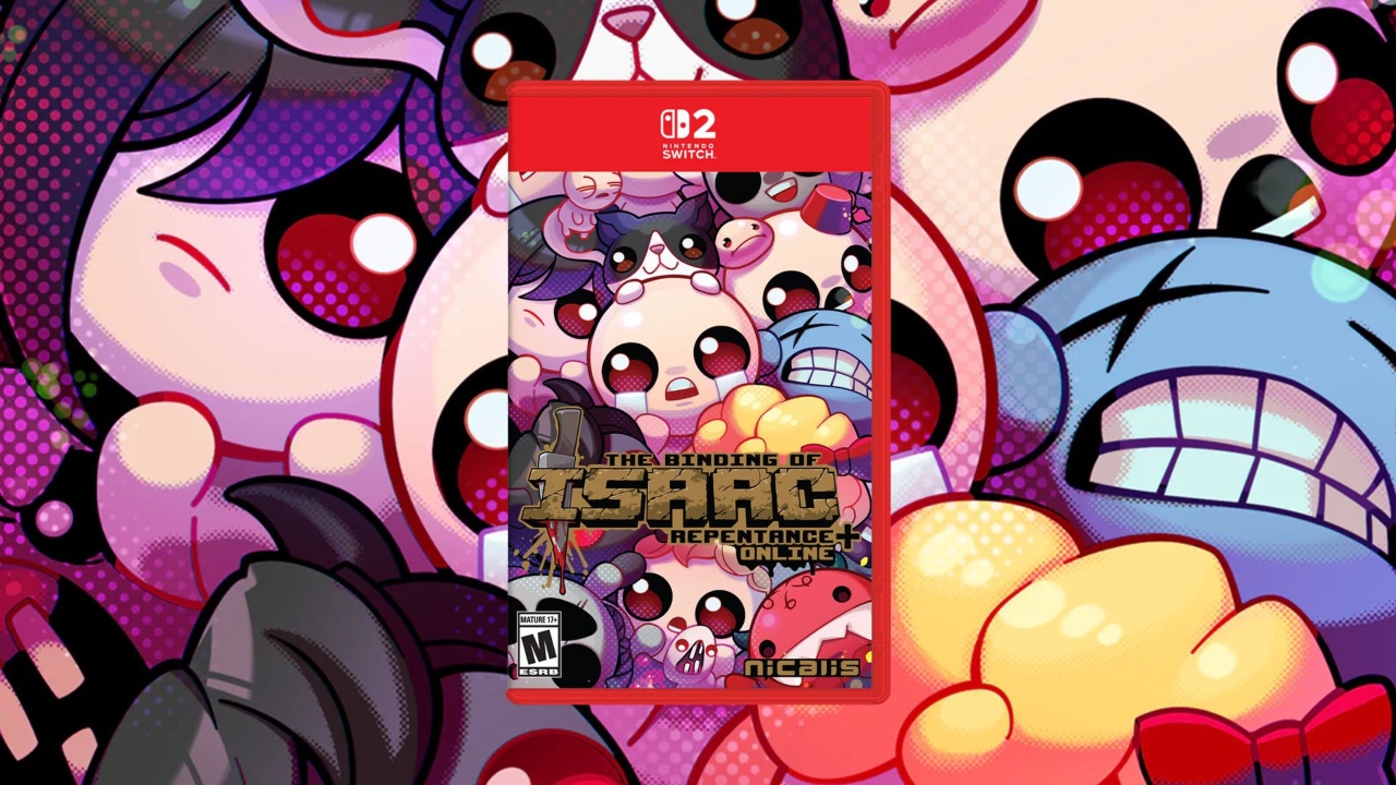 Mídia Física de Binding of Isaac para Nintendo Switch