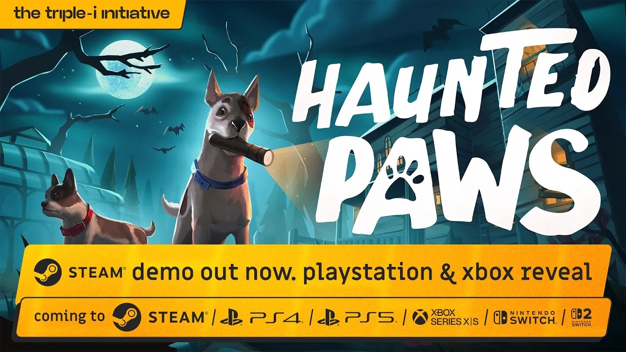 Cena de Haunted Paws, anunciado no Triple-i Initiative de outubro de 2026