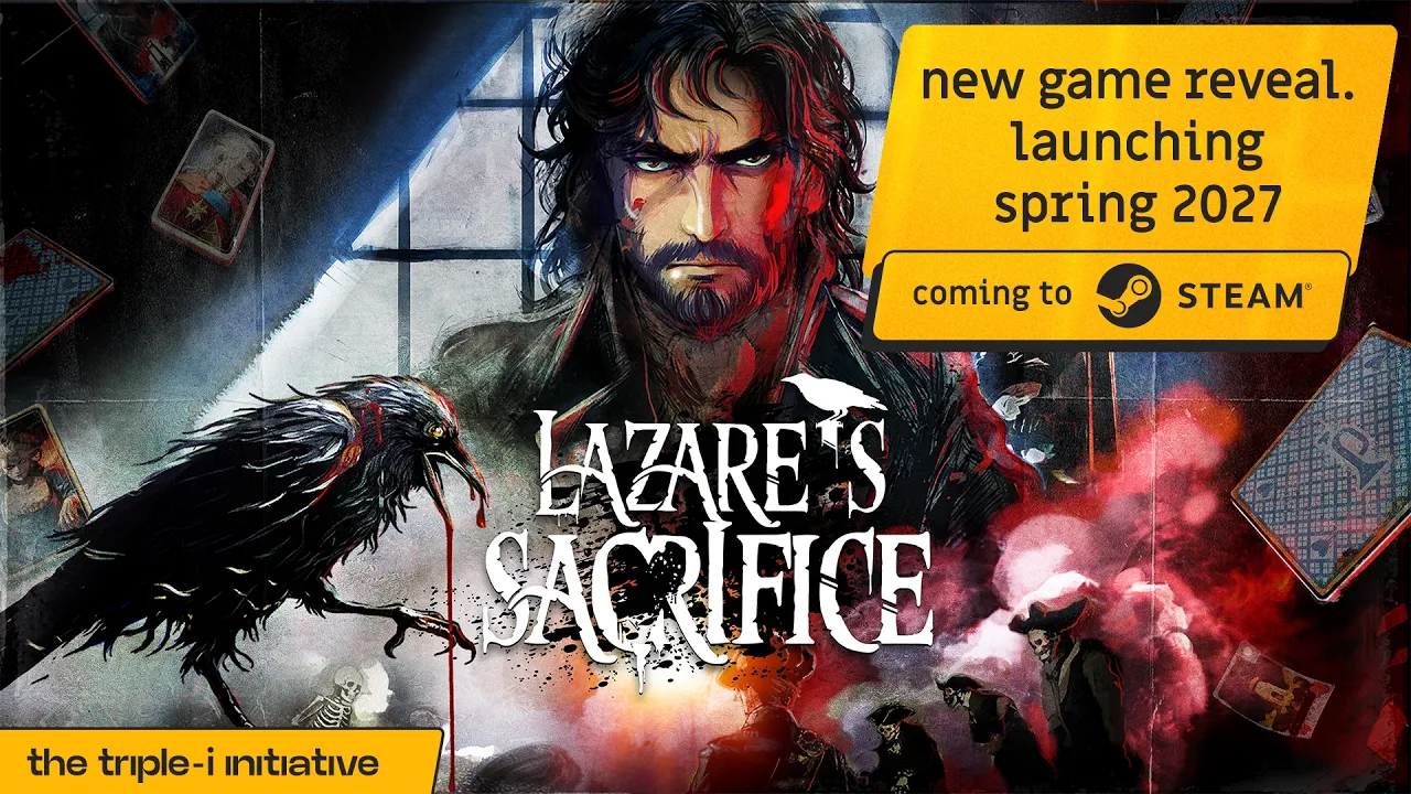 Cena de Lazare's Sacrifice, anunciado no Triple-i Initiative de outubro de 2026