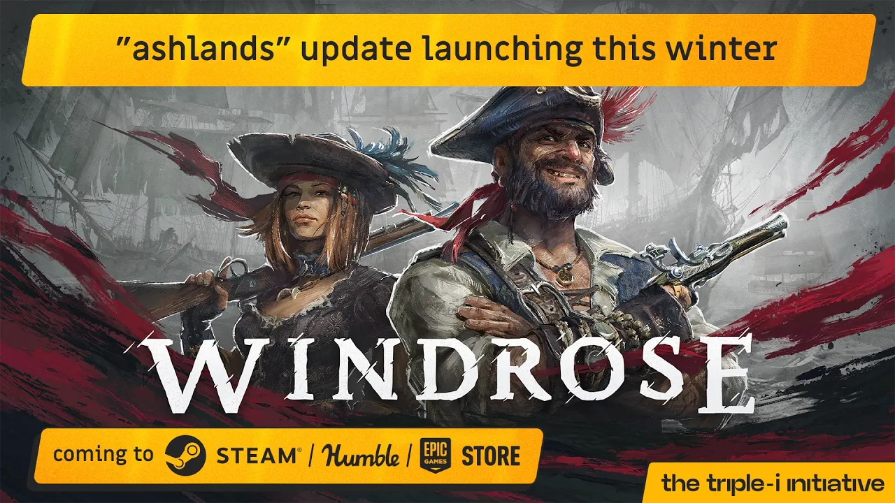 Cena de Windrose: Ashlands, anunciado no Triple-i Initiative de outubro de 2026