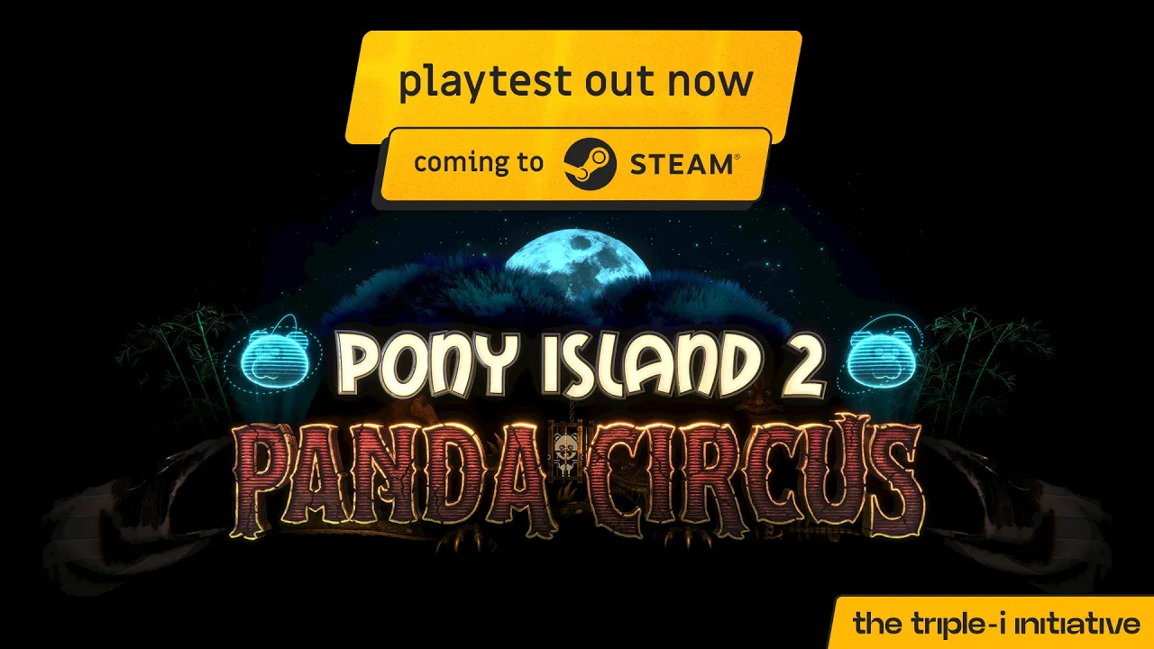 Cena de Pony Island 2: Panda Circus, anunciado no Triple-i Initiative de outubro de 2026