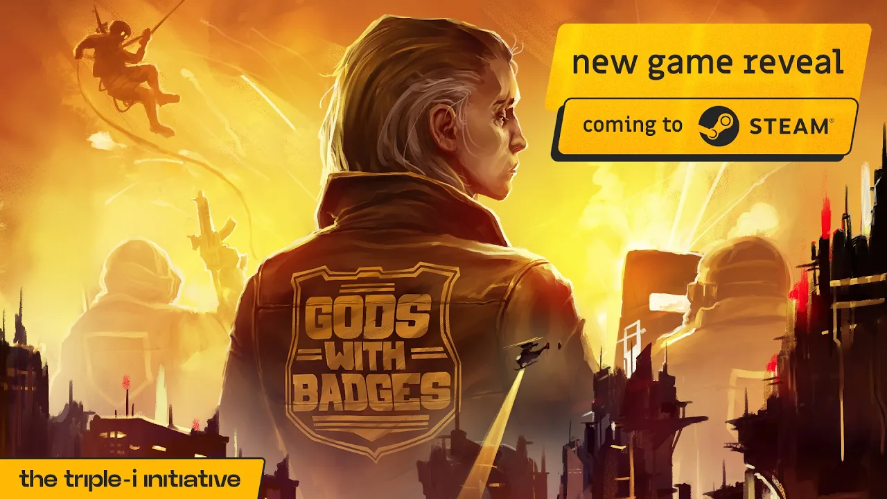 Cena de Gods with Badges, anunciado no Triple-i Initiative de outubro de 2026