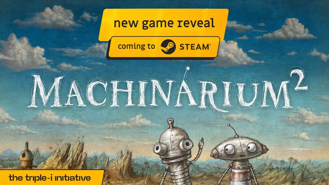 Cena de Machinarium 2, anunciado no Triple-i Initiative de outubro de 2026