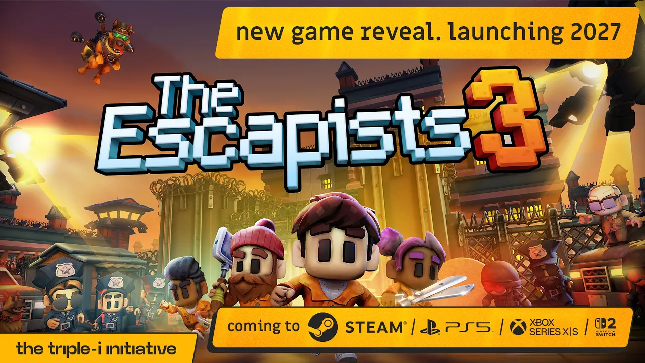 Cena de The Escapist 3, anunciado no Triple-i Initiative de outubro de 2026
